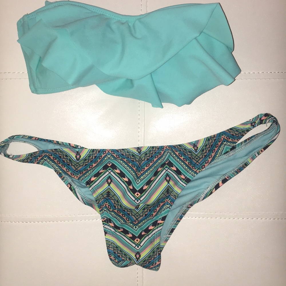 Blue Bikini Set